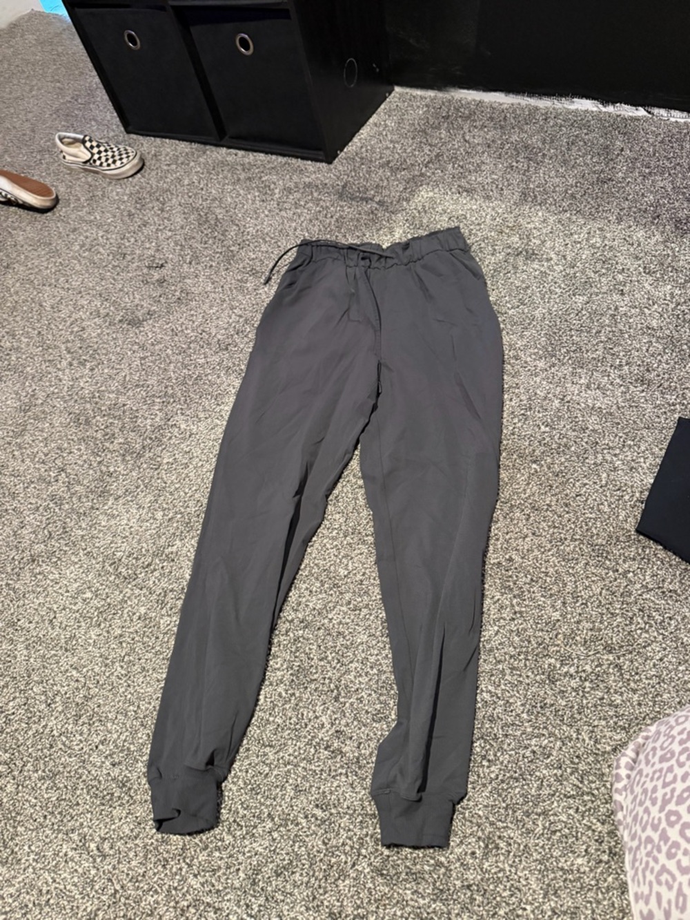 lululemon athletica Women's Charcoal Gray Track Joggers